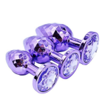 X-CITE GEM - MIRROR BALL PURPLE: SMALL